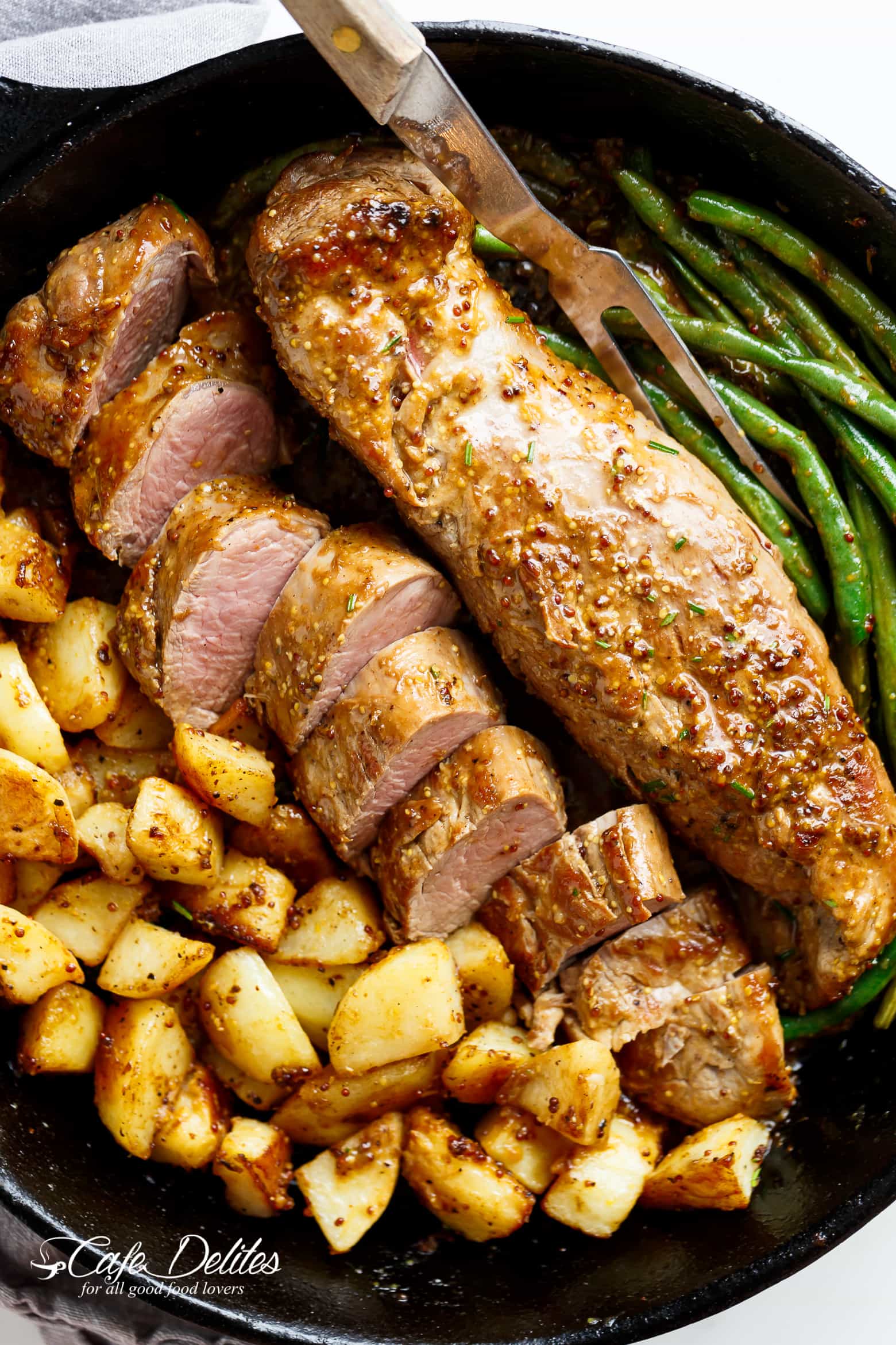 Master One Pan Dijon Pork: Juicy Tenderloin, Crispy Potatoes, No Marinating